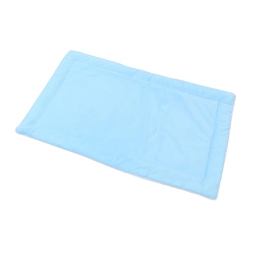 CIYODO Kissen Für Haustiere Bodenbelag Für Haustiere Bett Bequem Katze Schlafmatte Waschbare Haustiermatte Warme Kissenauflage Für Haustiere Pads Für Hunde Matten Unterlage Blau Polyester von CIYODO