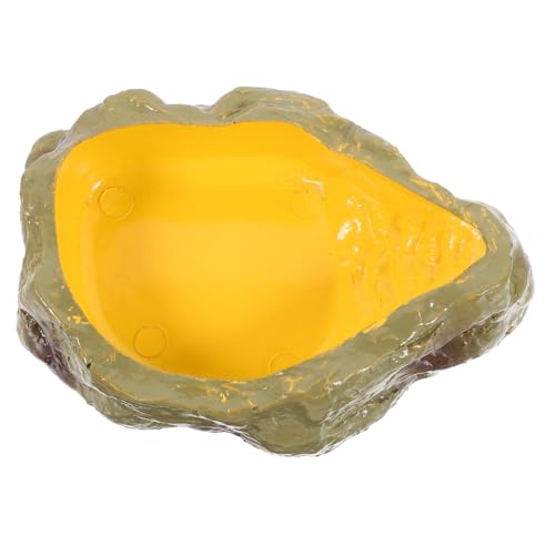 CIYODO Kleiner Reptilien Futter und Wassernapf aus Resin Dekorative Schale für Echsen Schildkröten und Andere Kriechtiere für Täglichen Gebrauch im Terrarium Zufällige CIYODO Kleiner Reptilien Futter und Wassernapf aus Resin Dekorative Schale für Echsen Schildkröten und Andere Kriechtiere für Täglichen Gebrauch im Terrarium Zufällige von CIYODO