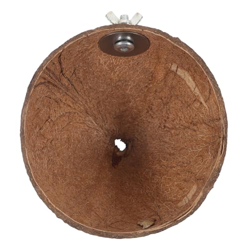 CIYODO Kokosnuss Vogelhaus Nistmaterial Für Vögel Kokosnussschalen Hauskäfig Vogelhaus Für Käfig Kokosnuss Nest Voegel CIYODO Kokosnuss Vogelhaus Nistmaterial Für Vögel Kokosnussschalen Hauskäfig Vogelhaus Für Käfig Kokosnuss Nest Voegel von CIYODO