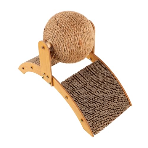 CIYODO Katzenkratzspielzeug Kratzball für Katzen Kätzchen Kratzmatte Haustierzubehör Kratzpad CIYODO Katzenkratzspielzeug Kratzball für Katzen Kätzchen Kratzmatte Haustierzubehör Kratzpad von CIYODO