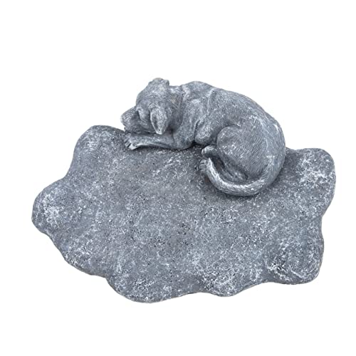 CIYODO Kreativer Resin Haustier Gedenkstein Hundememorial Statue Gartendekoration für Hundeliebhaber Stabiler Grabstein Tröstendes Andenken an Verstorbene Hunde Wetterfest CIYODO Kreativer Resin Haustier Gedenkstein Hundememorial Statue Gartendekoration für Hundeliebhaber Stabiler Grabstein Tröstendes Andenken an Verstorbene Hunde Wetterfest von CIYODO