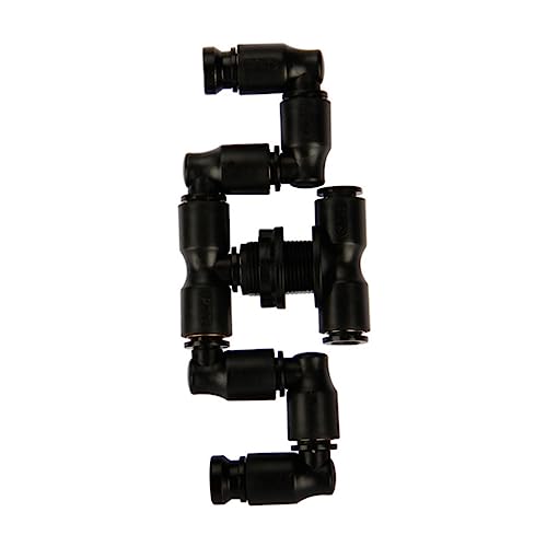 CIYODO Kühldüse Für Haustiere Luftbefeuchter Reptil Schlauch Siphon-Vakuum Für Aquarien Aquarium Tank Sprüher Drachen Pumpzerstäuber Meerschweinchen Versteck Bausatz Gecko Black von CIYODO