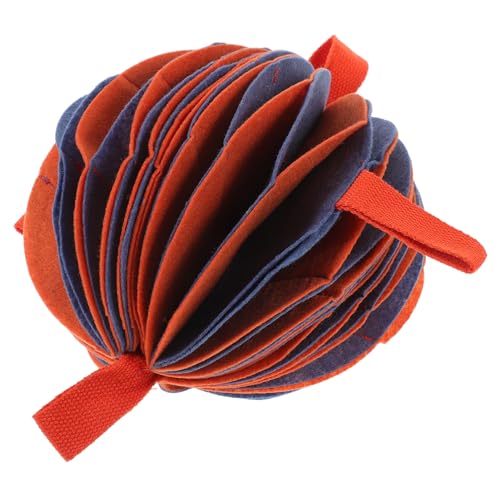 CIYODO Hundepuzzle Slow Feeder-Spielzeug Schnüffelball für Hunde Stoff tragbare Bälle für langsame Fütterung Hundeleckerli-Spielzeugball Hundetrainingshilfe CIYODO Hundepuzzle Slow Feeder-Spielzeug Schnüffelball für Hunde Stoff tragbare Bälle für langsame Fütterung Hundeleckerli-Spielzeugball Hundetrainingshilfe von CIYODO