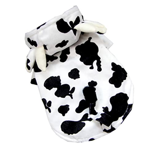 CIYODO Hundekleidung Haustier-Outfit Stilvolle Kuh-modellier-haustierkleidung Für Dekorative Kleidung CIYODO Hundekleidung Haustier-Outfit Stilvolle Kuh-modellier-haustierkleidung Für Dekorative Kleidung von CIYODO