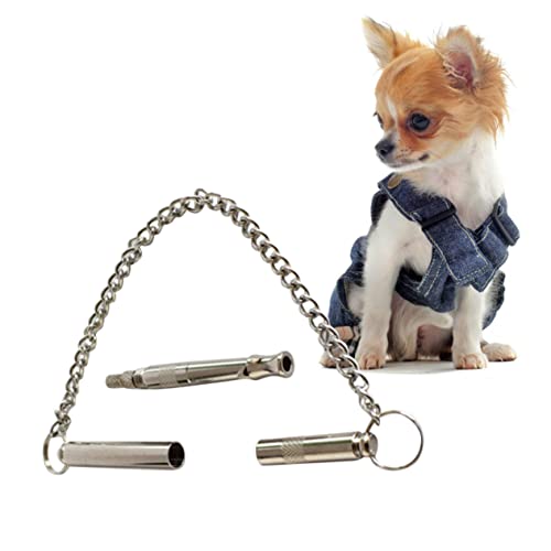 CIYODO Kupferne Ultraschallpfeife für Hundetraining Hundepfeife mit Schlüsselband Leicht und Tragbar für Effektives Rückruftraining Laut und Klarer für Große von CIYODO