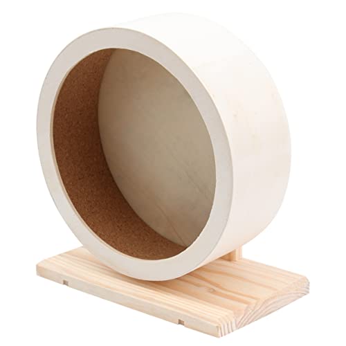 CIYODO Laufrad Aus Holz Kein Laufband Für Hamster Bequemes Material Für Haustiere Training Von Zehen Und Nägeln Größe M CIYODO Laufrad Aus Holz Kein Laufband Für Hamster Bequemes Material Für Haustiere Training Von Zehen Und Nägeln Größe M von CIYODO