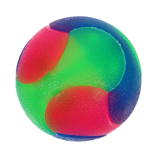 CIYODO Leuchtender Hundeball Im Dunkeln Sichtbar Interaktives Elastisches Spielzeug Für Kleine Hunde Welpen Und Katzen Sicher Und Robust Gegen Kauen von CIYODO