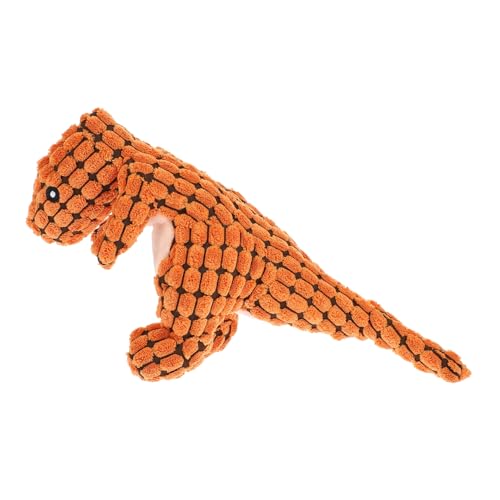 CIYODO Lustiges aus Dinosaurierform Geräuschmachendes Kauspielzeug für Welpen Widerstandsfähig und Langlebig für Kleine Interaktive und Zahnpflege Orangefarbenes Design CIYODO Lustiges aus Dinosaurierform Geräuschmachendes Kauspielzeug für Welpen Widerstandsfähig und Langlebig für Kleine Interaktive und Zahnpflege Orangefarbenes Design von CIYODO