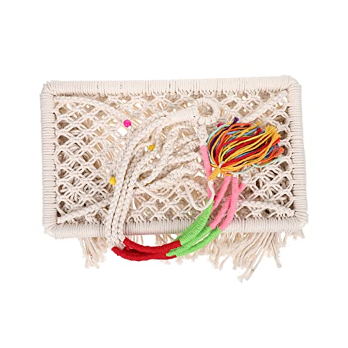 CIYODO Makramee Katzenhängematte Hängendes Katzenbett Aus Baumwollseil Für Haushalt Boho Stil Kätzchen Schaukelbett Als Schlafplatz Für Katzen Und Kätzchen CIYODO Makramee Katzenhängematte Hängendes Katzenbett Aus Baumwollseil Für Haushalt Boho Stil Kätzchen Schaukelbett Als Schlafplatz Für Katzen Und Kätzchen von CIYODO