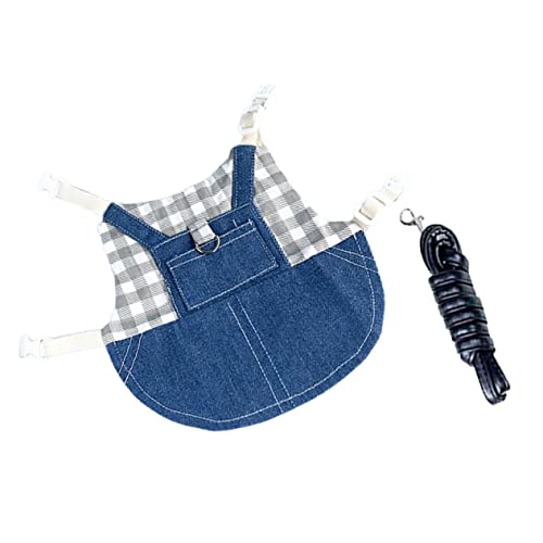CIYODO Meerschweinchen Kaninchen Kleidung Laufseil Für Kleine Haustiere Laufleine Für Hasen Kätzchen-Ornament Hasenkleidung Hase Zu Fuß Katzenweste Hasenleine Kleines Haustier Stoff CIYODO Meerschweinchen Kaninchen Kleidung Laufseil Für Kleine Haustiere Laufleine Für Hasen Kätzchen-Ornament Hasenkleidung Hase Zu Fuß Katzenweste Hasenleine Kleines Haustier Stoff von CIYODO