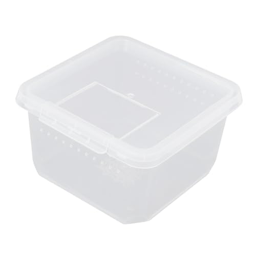 CIYODO Mini Insekten Tragebox für Reptilien und Spinnen Transparente Futter und Zuchtbox mit Design Belüftet und Kompakt für Unterwegs und Quarantäne CIYODO Mini Insekten Tragebox für Reptilien und Spinnen Transparente Futter und Zuchtbox mit Design Belüftet und Kompakt für Unterwegs und Quarantäne von CIYODO