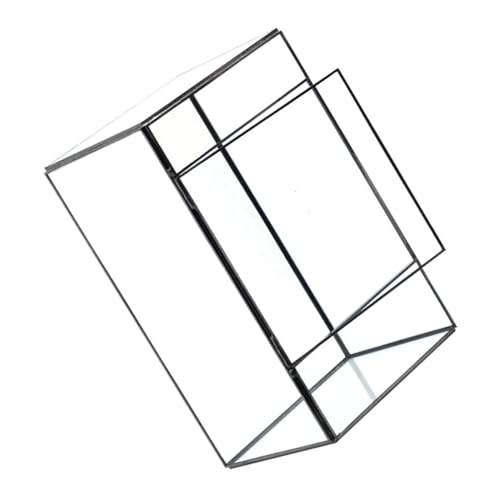 CIYODO Öko-Desktop-landschaftstank Drinnen Saftig Pflanzen Groß DIY-Terrarium Mikro-landschafts-DIY-Halter Ökologischer Halter Terrariumbehälter Terrarienmoos Landschaftsbehälter Glas von CIYODO