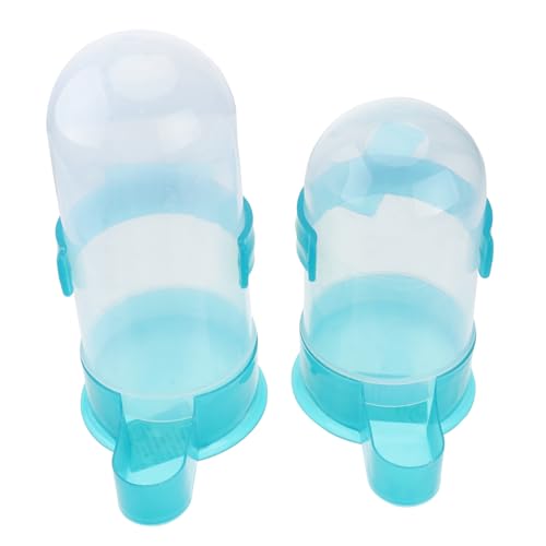 CIYODO Pet Birds Supply 2 Stück Kunststoff-wassernapf Für Papageienvögel Installieren Auslaufsicher Futternapf Für Haustiere Zufällige Farbe von CIYODO