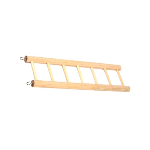 CIYODO Mini-holzleiter Für Papageien Vögel Eichhörnchen Hamster Kletterleiter Spielzeug Für Kleine Haustiere Leicht Zu Reinigen Widerstandsfähig von CIYODO