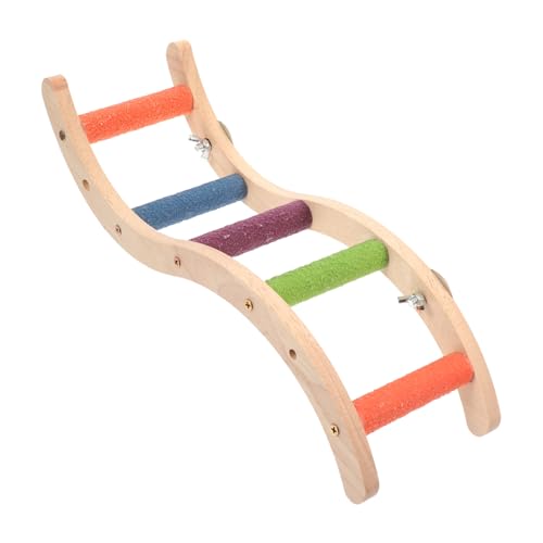 CIYODO Holz Vogelleiter Für Papageien Einstellbares Kletterspielzeug Für Wellensittiche Und Nager Sicheres Langlebiges Spielzeug Für Aktiven Spielspaß Fördert Die Gesundheit CIYODO Holz Vogelleiter Für Papageien Einstellbares Kletterspielzeug Für Wellensittiche Und Nager Sicheres Langlebiges Spielzeug Für Aktiven Spielspaß Fördert Die Gesundheit von CIYODO