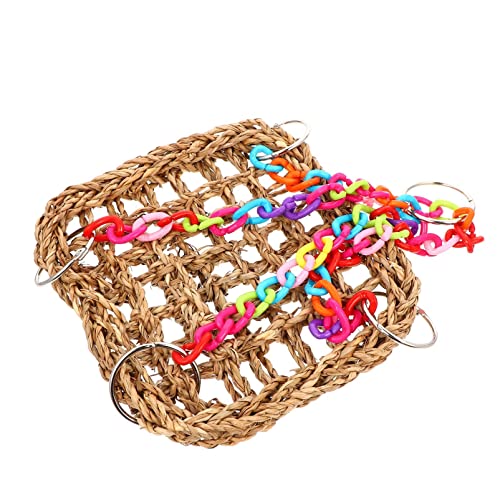 CIYODO Vogel Schlafen Bett Papagei Nest Papagei Hängematte Vogel Spielzeug für Nymphensittich Haustier Papagei Kauen Spielzeug von CIYODO