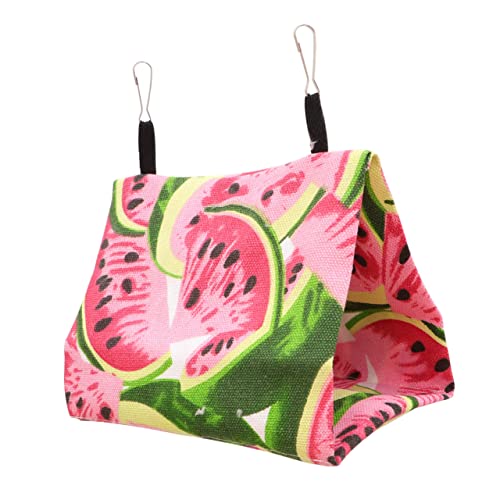 CIYODO Wassermelone Muster Papageiennest Vogel Schaukel M Größe 25 * 15 * 18 Indoor Papagei Hängematte Nest Schlaf Pad Für Papagei CIYODO Wassermelone Muster Papageiennest Vogel Schaukel M Größe 25 * 15 * 18 Indoor Papagei Hängematte Nest Schlaf Pad Für Papagei von CIYODO