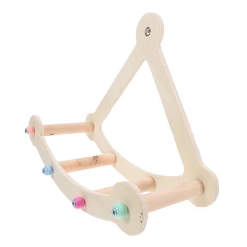 CIYODO Papageien Spielzeug Piratenschiff Mit Rotierender Kletterleiter Fördert Bewegung Und Spielspaß Für Vögel Für Und Gesundheit Für Vogelkäfige von CIYODO