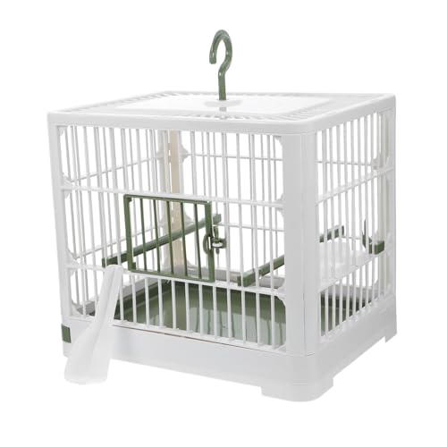 CIYODO Parrot Travel Carrier Cage Leichter und Faltbarer Vogelkäfig mit Stand und Abnehmbarem Tablett für Nymphensittiche Wellensittiche und Kleine Vögel für Reisen und Outdoor CIYODO Parrot Travel Carrier Cage Leichter und Faltbarer Vogelkäfig mit Stand und Abnehmbarem Tablett für Nymphensittiche Wellensittiche und Kleine Vögel für Reisen und Outdoor von CIYODO