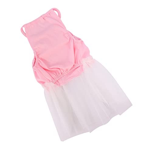 CIYODO Hunde-Tutu-Kleid Haustierrock Für Kleine Hunde Einteilige Hundekleidung Für Outdoor-aktivitäten Und Partys Leicht Und Bequem Mit Detailverliebtem Design von CIYODO