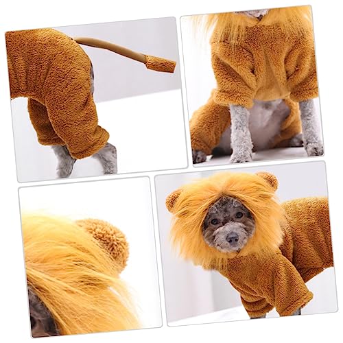 CIYODO Cosplay-kostüm Für Haustierhund Lustige Löwenkostüme Hundekleidung Warm Und Bequem CIYODO Cosplay-kostüm Für Haustierhund Lustige Löwenkostüme Hundekleidung Warm Und Bequem von CIYODO