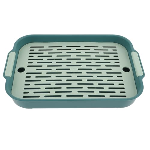 CIYODO Pet Equipment Bunny Equipment Kaninchen Urin Box Meerschweinchen Katzentoilette für drinnen und draußen CIYODO Pet Equipment Bunny Equipment Kaninchen Urin Box Meerschweinchen Katzentoilette für drinnen und draußen von CIYODO