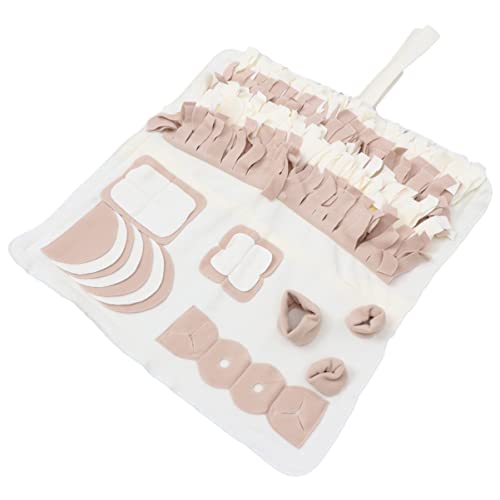 CIYODO Pet Snuffle Pad für Hunde Waschbare Futtermatte zur Stressreduktion Antiskid Design Geeignet für Kleine und Mittelgroße Haustiere Trainingsmatte für Zuhause von CIYODO