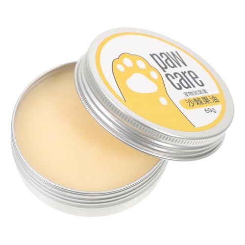 CIYODO Pfotenbalsam für Katzen Natürlicher Pfotenschutz mit Kokosöl Feuchtigkeitsspendende Creme für Trockene und Effektive Pflege für Haustiere für Winterpflege von CIYODO