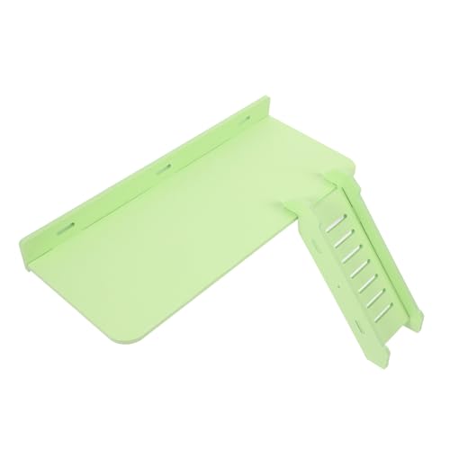 CIYODO Plattform für Hamster hamsterspielzeug Hamster Stabile Hamsterplattform Käfigdekorationen Chinchilla Klettern Hamster-Kletterleiter Brett für Hamsterkäfig PVC Light Green CIYODO Plattform für Hamster hamsterspielzeug Hamster Stabile Hamsterplattform Käfigdekorationen Chinchilla Klettern Hamster-Kletterleiter Brett für Hamsterkäfig PVC Light Green von CIYODO
