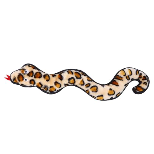 CIYODO Plüsch Leopardenschlange Kauspielzeug Interaktives Squeaky für Beschäftigungsspielzeug für Spielerische für Gesundheitsförderung und Zahnpflege CIYODO Plüsch Leopardenschlange Kauspielzeug Interaktives Squeaky für Beschäftigungsspielzeug für Spielerische für Gesundheitsförderung und Zahnpflege von CIYODO