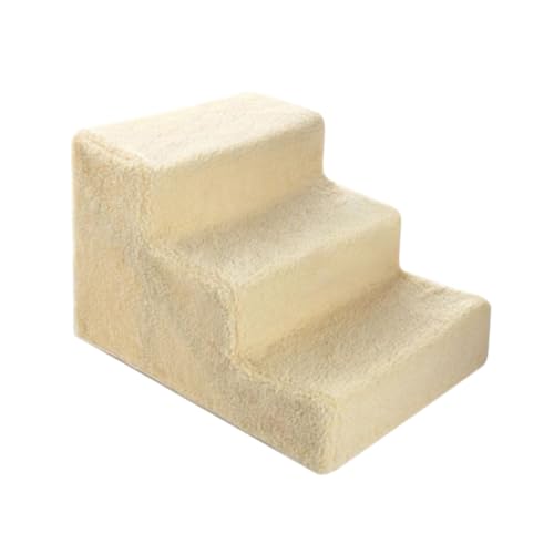 CIYODO Praktische Haustier Treppe aus Kunststoff für Katzen Kletterhilfe für Kleine und Mittelgroße zu Transportieren Montieren Beige CIYODO Praktische Haustier Treppe aus Kunststoff für Katzen Kletterhilfe für Kleine und Mittelgroße zu Transportieren Montieren Beige von CIYODO