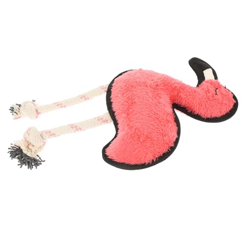 CIYODO Flamingo-Hundespielzeug Cartoon-Hundespielzeug Plüsch Quietschspielzeug für Welpen Spielzeug für Hunde Linderung von Zahnen CIYODO Flamingo-Hundespielzeug Cartoon-Hundespielzeug Plüsch Quietschspielzeug für Welpen Spielzeug für Hunde Linderung von Zahnen von CIYODO