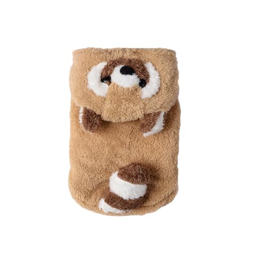CIYODO Raccoon Förmige Hundekleidung aus Baumwolle Bequeme Kapuzenjacke für Haustiere Warm und Stylisch für Herbst und Winter für Tägliches und Besondere Anlässe CIYODO Raccoon Förmige Hundekleidung aus Baumwolle Bequeme Kapuzenjacke für Haustiere Warm und Stylisch für Herbst und Winter für Tägliches und Besondere Anlässe von CIYODO