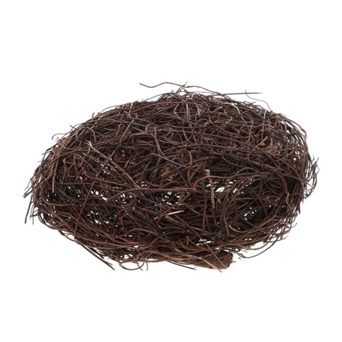 CIYODO Rattan Vogel Nest Dekoration Geflochtenes Gartenornament Nest für Innen und Außenbereich Vielseitig als Osternest und Aufbewahrung Minimalistisches Design für Terrasse und Baum CIYODO Rattan Vogel Nest Dekoration Geflochtenes Gartenornament Nest für Innen und Außenbereich Vielseitig als Osternest und Aufbewahrung Minimalistisches Design für Terrasse und Baum von CIYODO