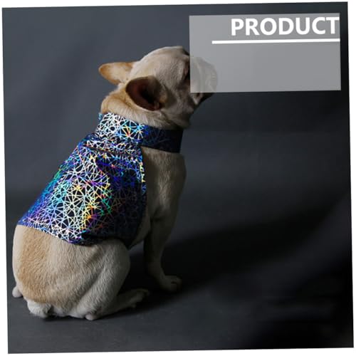 CIYODO Reflektierende Sicherheitsweste für Hunde Bunte Atmungsaktive Hundeweste aus Wasserdichtem Polyester Leichtes und Langlebiges Nachtleuchten hundegeschirr Einfach an Auszuziehen S von CIYODO