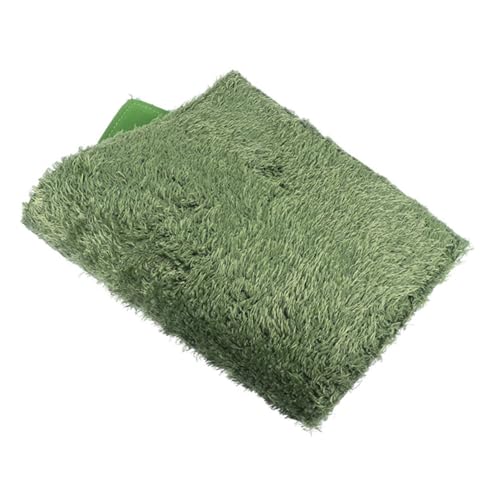 CIYODO Reptilien Terrarium Matte Wiederverwendbar Moos Teppich für Wasserschildkröten Frösche Eidechsen Trockensubstrat Kissen für Kriechtiere und Landschildkröten von CIYODO