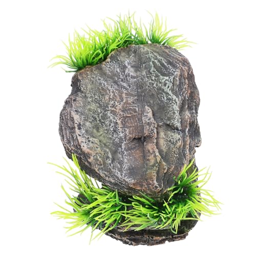 CIYODO Reptilien Versteck Höhle mit Sonnenbadeplattform Praktische Lebensumgebung für Eidechsen Bartdrachen Schildkröten und Andere Kleintiere aus Leicht zu Reinigendem Resin Gefertigt CIYODO Reptilien Versteck Höhle mit Sonnenbadeplattform Praktische Lebensumgebung für Eidechsen Bartdrachen Schildkröten und Andere Kleintiere aus Leicht zu Reinigendem Resin Gefertigt von CIYODO