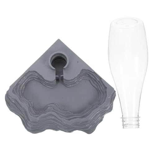 CIYODO Reptilien Wasserzufuhrautomat Kreativer Trinkbrunnen für Schildkröten und Eidechsen Umweltfreundliches Design rutschfest Reinigen für Terrarien CIYODO Reptilien Wasserzufuhrautomat Kreativer Trinkbrunnen für Schildkröten und Eidechsen Umweltfreundliches Design rutschfest Reinigen für Terrarien von CIYODO