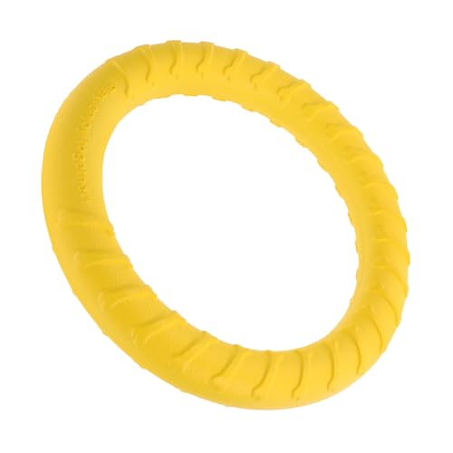 CIYODO Ring für Mittelgroße bis Große Interaktives Kauspielzeug Leuchtendem für Welpen und Aggressive Vielseitig und Tragbar für Outdoor Aktivitäten von CIYODO