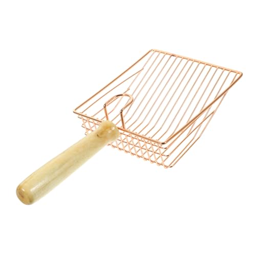 CIYODO Sandsieb katzenklo zubehör cat Litter Shovel Katzenklo Reinigungshilfe Schaufel der Katzentoilette Wurfschaufel Scoop katzenstreu Katzenschaufel Katze Sandschaufel Rostfreier Stahl von CIYODO
