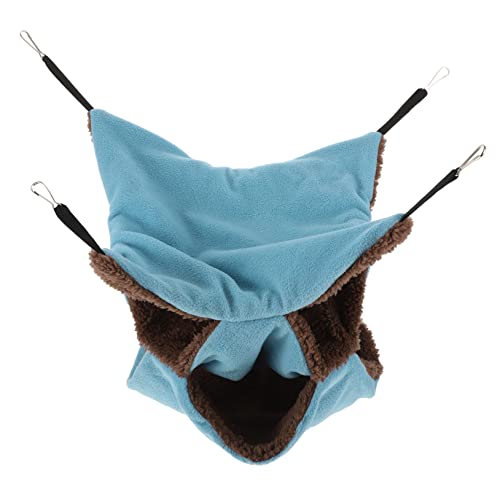 CIYODO Heimtierbedarf Hamster Hängematte Hängebett Warmes Nest Weicher Stoff Für Kleintiere CIYODO Heimtierbedarf Hamster Hängematte Hängebett Warmes Nest Weicher Stoff Für Kleintiere von CIYODO