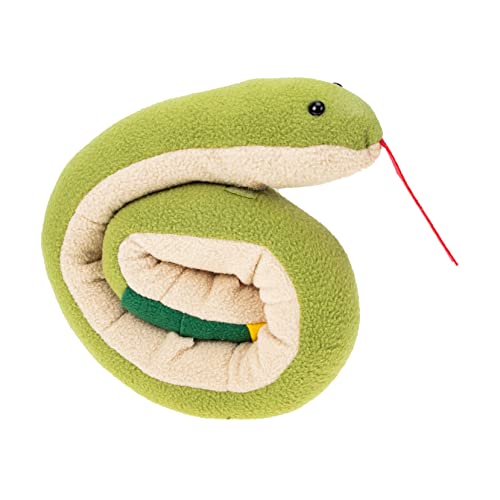 CIYODO Schnüffelspielzeugschlange schnüffelteppich intelligenzspielzeug cat Toy Versteckspielzeug schnüffeln Hunde groß Schnüffelmatte Welpenspielzeug für den Haushalt Polarfleece Green von CIYODO