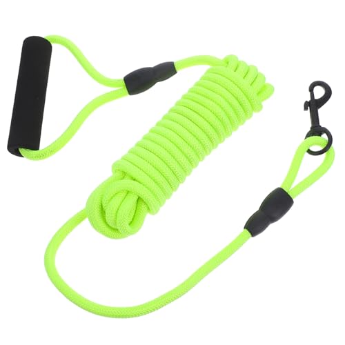 CIYODO Sichere Nylon Hundeleine für und Training Lange Strapazierfähige Leine mit Verstellbarem Sicherheitsverschluss und Integriertem Kotbeutelspender für Outdoor Aktivitäten von CIYODO