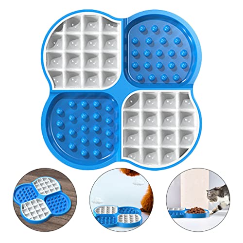 CIYODO Silicone Pet Bowl für Rutsch Futterstation Langsames Fressen Schüssel Gesundes Futter für Welpen für Trockene und Nahrung und Langlebig von CIYODO