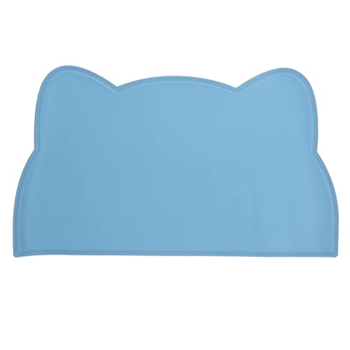 CIYODO Silicone Pet Feeding Mat wasserdichte und rutschfeste Fressmatte für Langlebiges und Pflegeleichtes Futterunterlage für Haustiere Innenräume und Einfache für Katzenbedarf von CIYODO