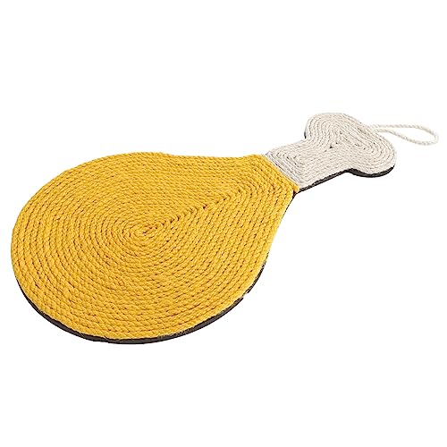 CIYODO Sisal Katzen Griff Kratzunterlage zum Aufhängen für Katzen Kratzbaum für Katzen Spielzeuge Kratzmatte für Katzen Kätzchen Spielzeug glattes Haar Katze kratzmatte Katzenkratzer Eva CIYODO Sisal Katzen Griff Kratzunterlage zum Aufhängen für Katzen Kratzbaum für Katzen Spielzeuge Kratzmatte für Katzen Kätzchen Spielzeug glattes Haar Katze kratzmatte Katzenkratzer Eva von CIYODO