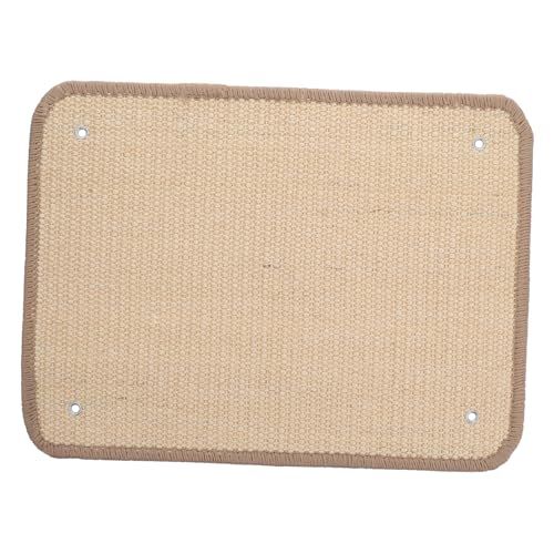 CIYODO Sisal Kratzmatte für Katzen Selbstklebend Wandmontierbar Kratzfest Rückstände Sofa Schutz Interaktives Katzenspielzeug Langlebiges Kratzbrett für Indoor Katzen von CIYODO