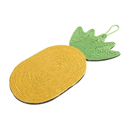 CIYODO Sisal Katzen Griff natürlicher Katzenkratzer natürliches Kratzpad Spielzeug Kratzmatte für Katzen Katzen-Kratzunterlage hängend Katze kratzmatte Haustierbett kratzbaum für Katzen von CIYODO