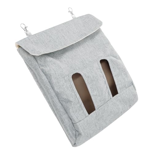 CIYODO Sloch Food Bag Heu Tasche Futterspender Hasen-Hängefütter Hasenhalter Stoff Himmelblau von CIYODO