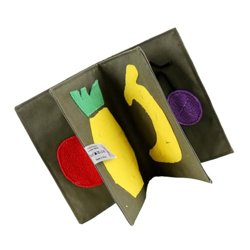 CIYODO Snuffle Mat für Interaktives Schnüffelspielzeug aus Polar Fleece Fördert die Stress für Welpen und Kleine Langsamen Füttern und Beschäftigen von CIYODO